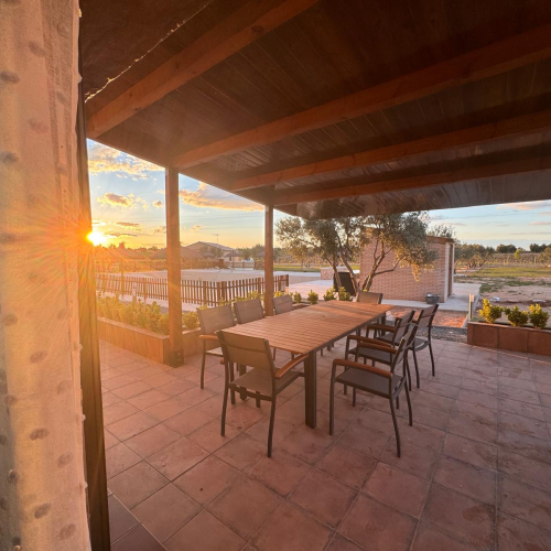 Porche complejo rural Santa Emma